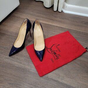 SOLD Christian Louboutin Royal Blue Patent Leather Heels